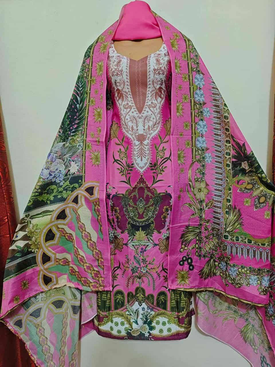 রেডিমেট ভাইরাল সিল্ক থ্রি পিস - Image 4