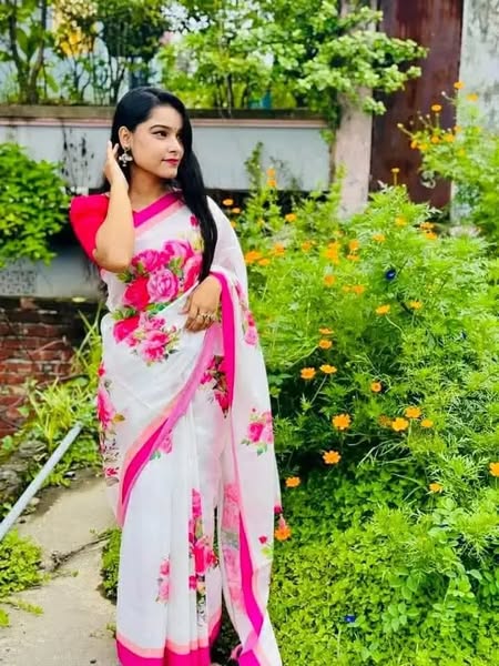 চান্দুরি সিল্ক নতুন শাড়ি - Image 2